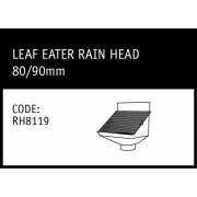 Marley Leaf Eater Rain Head 80/90mm - RH8119